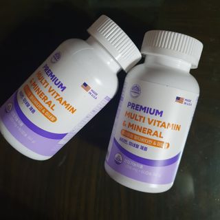 서울약사신협 네이처픽_멀티비타민&미네랄_1,000mg x 120캡슐 — 5점을 준 리뷰어가 2021년 9월 올린 사용 사진