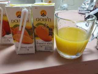 도이캄 착즙 완숙 토마토 200ml 12팩 무설탕 태국왕실 기내식주스 — 3점을 준 리뷰어가 2021년 2월 올린 사용 사진