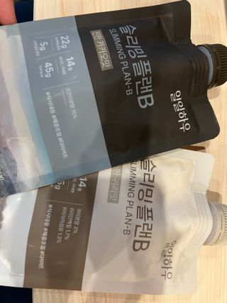 일일하우 슬리밍 플랜B 고소한 귀리맛, 진한 카카오맛 (체중조절식) — 5점을 준 리뷰어가 2023년 7월 올린 사용 사진
