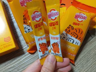 광동생활건강 [광동] 비타 500 데일리 스틱 VB, VC를 함유한 멀티비타민 30포+30포 — 5점을 준 리뷰어가 2022년 7월 올린 사용 사진