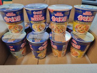 NISSIN 닛신 컵누들  4종 - 씨푸드오리지날, 씨푸드 스파이시, 씨푸드 커리, 씨푸드 XO소스 — 4.5점을 준 리뷰어가 2023년 2월 올린 사용 사진