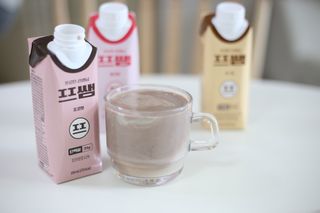 파워풀엑스 [프쌤] 더 맛있고 강력해진 고단백 음료 3종 (초코맛,딸기맛,커피맛) — 5점을 준 리뷰어가 2023년 1월 올린 사용 사진