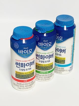 LIVE 매일바이오 썬화이버 드링킹 요거트 — 5점을 준 리뷰어가 2022년 8월 올린 사용 사진