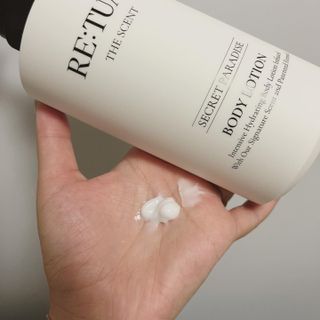 레츄얼 더 센트 바디로션 시크릿 파라다이스(500ml) — 5점을 준 리뷰어가 2022년 6월 올린 사용 사진