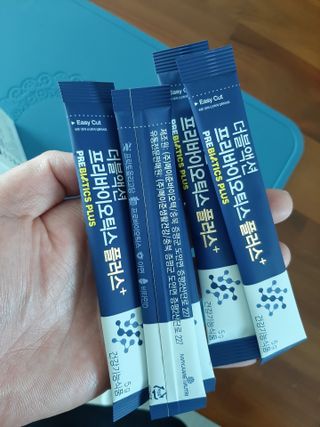 메이준뉴트리 더블액션 프리바이오틱스 플러스+ — 4점을 준 리뷰어가 2021년 4월 올린 사용 사진