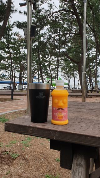 탐라원 제주의 맛, 몬딱주스 4종세트 - 한라봉몬딱주스, 천혜향몬딱주스, 청귤에이드, 당근몬딱주스 — 5점을 준 리뷰어가 2021년 8월 올린 사용 사진