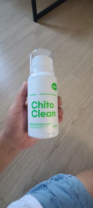 whol 키토클린 200ml - 항균항바이러스 강아지 눈 코 입 귀 세정탈취 고양이 턱드름제거 무향 워터리스 대용량 — 5점을 준 리뷰어가 2022년 10월 올린 사용 사진