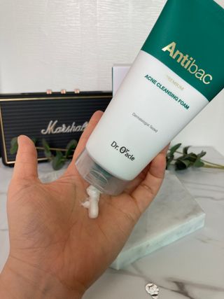 닥터오라클 안티박 프리미엄 아크네 클렌징 폼 — 5점을 준 리뷰어가 2021년 7월 올린 사용 사진