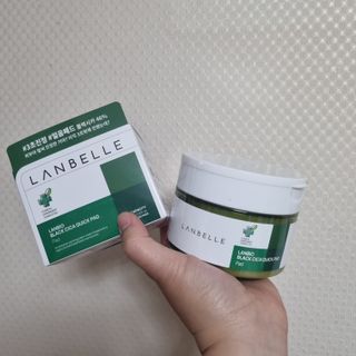랑벨 랑바이오 블랙 시카 퀵 패드 100매 (3초 쿨링/3분 흡수, 블랙비 프로폴리스/시카 4종 함유, 대용량) — 5점을 준 리뷰어가 2022년 5월 올린 사용 사진