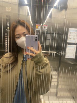 [에이블밤부] 리퓨어 쿠퍼 마스크 10color — 5점을 준 리뷰어가 2021년 1월 올린 사용 사진