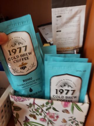 여우두마리 1977 콜드브루 스틱 더치커피 루후 커피팩토리 — 5점을 준 리뷰어가 2021년 2월 올린 사용 사진
