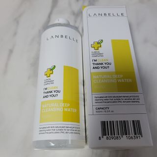 랑벨 내츄럴 딥 클렌징 워터 500ml — 5점을 준 리뷰어가 2022년 6월 올린 사용 사진