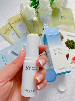 아이레시피 워터리터치 에센스 선 밤 [SPF50+/PA++++] — 5점을 준 리뷰어가 2023년 5월 올린 사용 사진