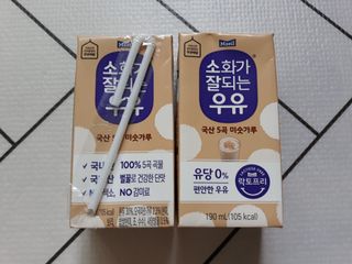 소화가 잘되는 우유 국산 5곡 미숫가루 — 4점을 준 리뷰어가 2021년 9월 올린 사용 사진