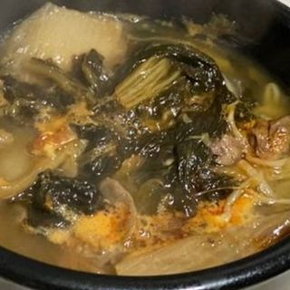 요리반상회 용문해장국 2팩 + 뚝배기 1개 — 5점을 준 리뷰어가 2021년 3월 올린 사용 사진