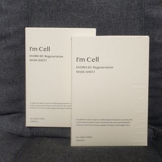 아이엠셀 하이드로 B5 리제너레이션 마스크시트 — 5점을 준 리뷰어가 2021년 4월 올린 사용 사진