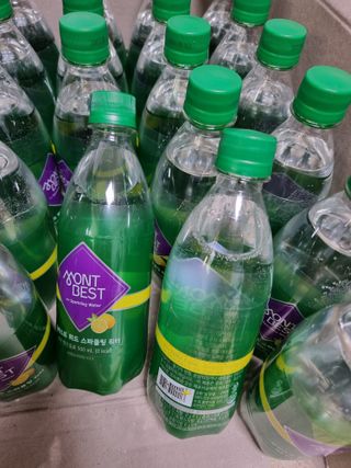 몽베스트 Montbest with Sparkling water Lemon OR Lime 20병(랜덤) — 5점을 준 리뷰어가 2022년 8월 올린 사용 사진