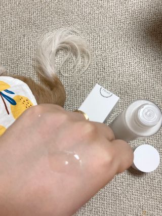 플레라디 에델바이스 오일 밸런싱 토너 — 4.5점을 준 리뷰어가 2021년 7월 올린 사용 사진