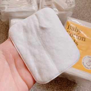 디어엘로디 프리미엄 유기농 베이비 솜티슈 40매 3 + 1 PACK — 5점을 준 리뷰어가 2021년 2월 올린 사용 사진