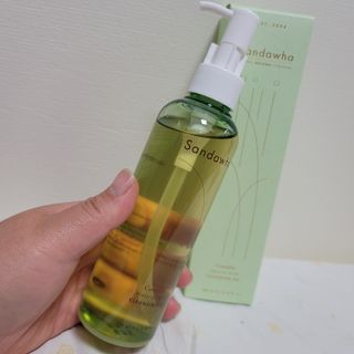 스킨큐어 산다화 순한 클렌징 동백 오일 200ml — 5점을 준 리뷰어가 2023년 4월 올린 사용 사진