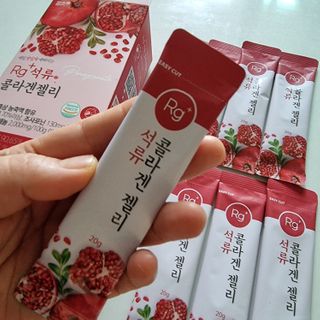 함초록 Rg+ 석류콜라겐젤리 — 5점을 준 리뷰어가 2021년 3월 올린 사용 사진