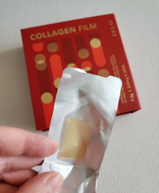 프리마인 귀족의 콜라겐, 92배 흡수율. 럭셔리 프리미엄 셀라브 콜라겐필름 30매 — 5점을 준 리뷰어가 2021년 9월 올린 사용 사진