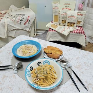 [Rummo]이탈리안 프리미엄 파스타 룸모 파스타 8종+리미티드 에디션 룸모 에이프런 — 5점을 준 리뷰어가 2021년 10월 올린 사용 사진