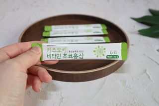 [이뮤니티플러스]우리아이 면역오키, 건강오키 _ 키즈오키 비타민초코홍삼 10포 1box — 5점을 준 리뷰어가 2022년 1월 올린 사용 사진