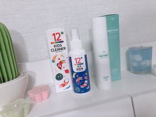 셀바이져 항균 스프레이 핸드워시 + 키즈세정제 SET — 5점을 준 리뷰어가 2021년 3월 올린 사용 사진