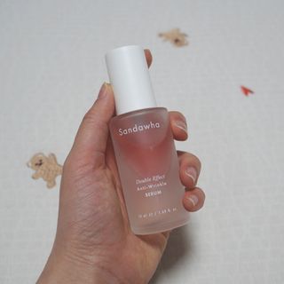 산다화 더블 이펙트 안티 링클 세럼 50ml — 5점을 준 리뷰어가 2023년 4월 올린 사용 사진