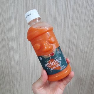 탐라원 제주의 맛, 몬딱주스 4종세트 - 한라봉몬딱주스, 천혜향몬딱주스, 청귤에이드, 당근몬딱주스 — 3점을 준 리뷰어가 2021년 8월 올린 사용 사진