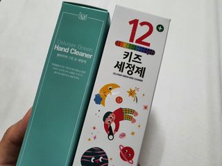 셀바이져 항균 스프레이 핸드워시 + 키즈세정제 SET — 5점을 준 리뷰어가 2021년 3월 올린 사용 사진