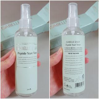 이사벨르와 펩타이드 스타트 토너 200ml 대용량 에센스토너 — 5점을 준 리뷰어가 2021년 4월 올린 사용 사진