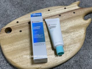 리더스코스메틱 리더스 카밍 바이오틱스 크림 마스크 — 4점을 준 리뷰어가 2021년 2월 올린 사용 사진