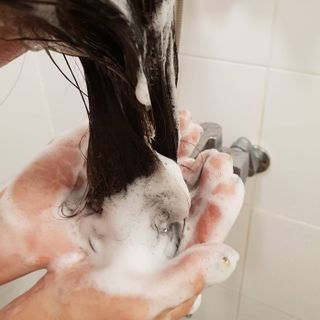 스칼프메드 레드캡슐바이옴 두피케어 프로바이오틱스 유산균 두피관리 세트 — 5점을 준 리뷰어가 2021년 3월 올린 사용 사진