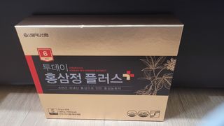 서울약사신협_투데이홍삼정플러스스틱_10g x 30포 — 4점을 준 리뷰어가 2021년 2월 올린 사용 사진
