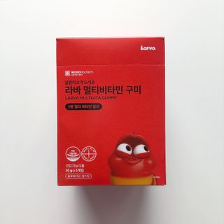 [푸름웰니스] 라바 멀티비타민 구미 36g — 5점을 준 리뷰어가 2021년 12월 올린 사용 사진