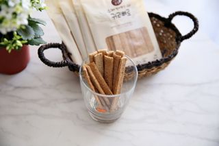 밸런스 다이어트랩 밸다랩 발아통밀 수제간식 살빼로 70g X 5봉 — 4.5점을 준 리뷰어가 2023년 4월 올린 사용 사진