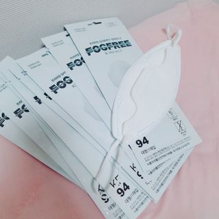 포그프리 김서림방지 마스크 KF94 10매 — 5점을 준 리뷰어가 2022년 1월 올린 사용 사진