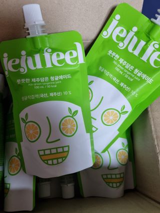 JEJUFEEL 풋풋한 제주담은 청귤에이드 — 5점을 준 리뷰어가 2022년 9월 올린 사용 사진