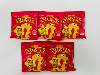 브이푸드 야쿠르트 구미젤리 — 5점을 준 리뷰어가 2021년 4월 올린 사용 사진