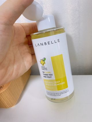 랑벨 내츄럴 딥 립앤아이 리무버 210ml — 5점을 준 리뷰어가 2022년 6월 올린 사용 사진