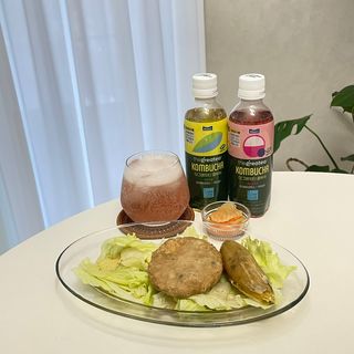 더그레잇티 콤부차 [매일유업] 더그레잇티 44kcal 콤부차 300ml *12개입 (오리지널 6개+베리리치 6개) — 5점을 준 리뷰어가 2023년 8월 올린 사용 사진