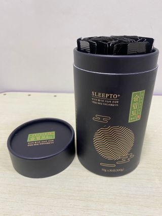 프리마인 자체 기업부설 연구소에서 찾아낸 건강한 수면의 비밀.  슬립토 플러스 30포 — 5점을 준 리뷰어가 2023년 4월 올린 사용 사진
