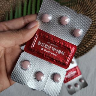 [리노브] 4세대 활성엽산 액티폴릭 270mg x 30정 — 5점을 준 리뷰어가 2022년 8월 올린 사용 사진