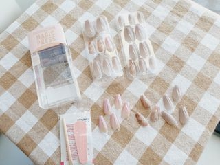데싱디바 매직프레스 가을매니 코핀 5종 중 택1 — 5점을 준 리뷰어가 2021년 10월 올린 사용 사진