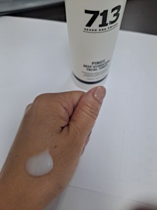 [세븐원쓰리 713] 토너 하나만으로도 피부회복 흡수촉촉 몽글토너 — 5점을 준 리뷰어가 2021년 10월 올린 사용 사진