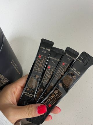 프리마인 자체 기업부설 연구소에서 찾아낸 건강한 수면의 비밀.  슬립토 플러스 30포 — 5점을 준 리뷰어가 2023년 5월 올린 사용 사진