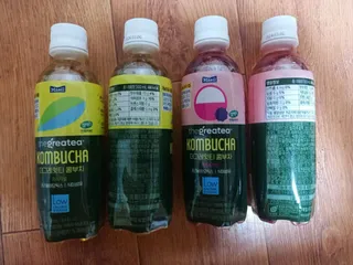 더그레잇티 콤부차 [매일유업] 더그레잇티 44kcal 콤부차 300ml *12개입 (오리지널 6개+베리리치 6개) — 4.5점을 준 리뷰어가 2023년 7월 올린 사용 사진