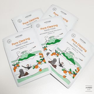 세뚜아(Cettua) [세뚜아] 포어 클리어링 마스크 Cettua Pore Clearing facial mask 5매 — 5점을 준 리뷰어가 2024년 3월 올린 사용 사진